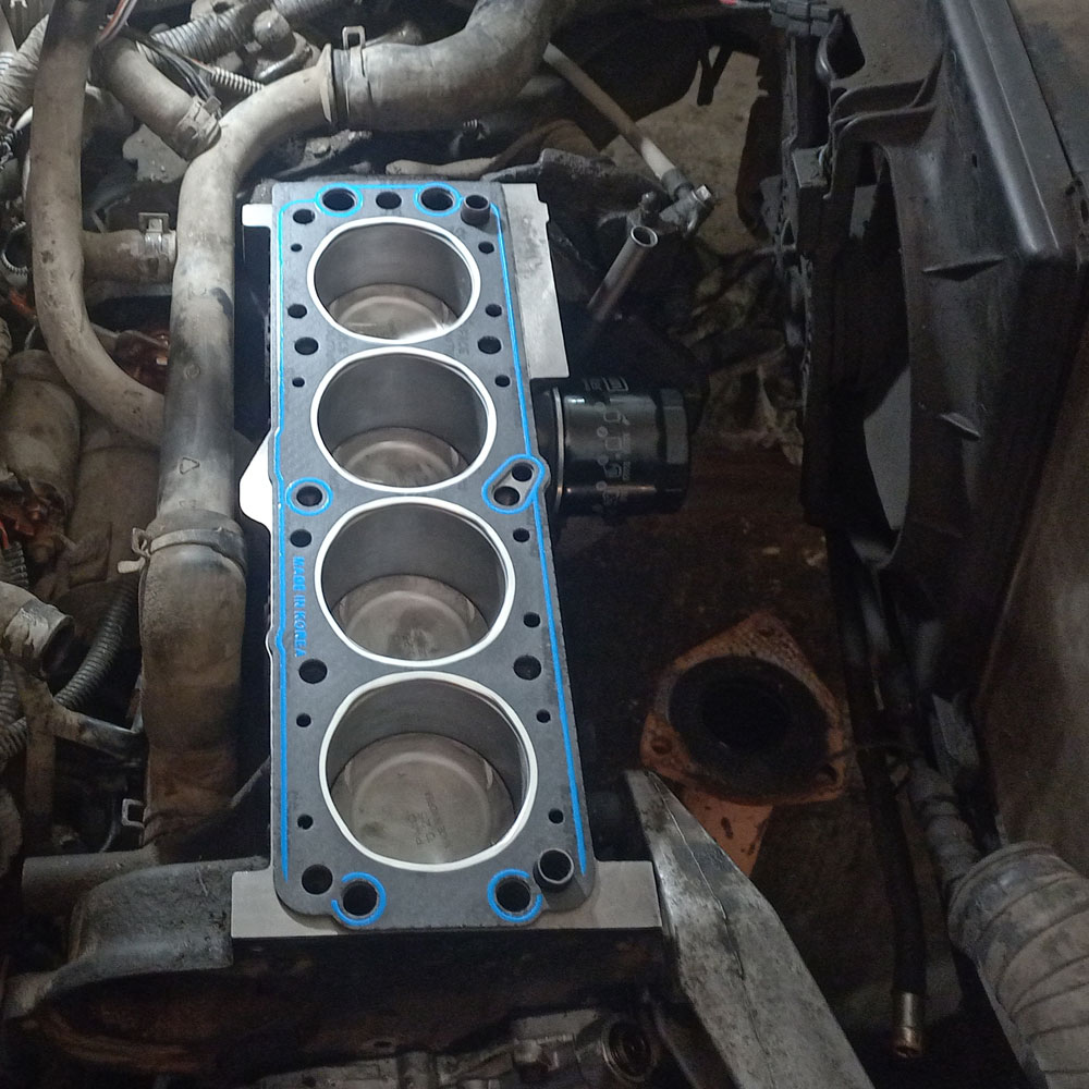 Замена прокладки ГБЦ