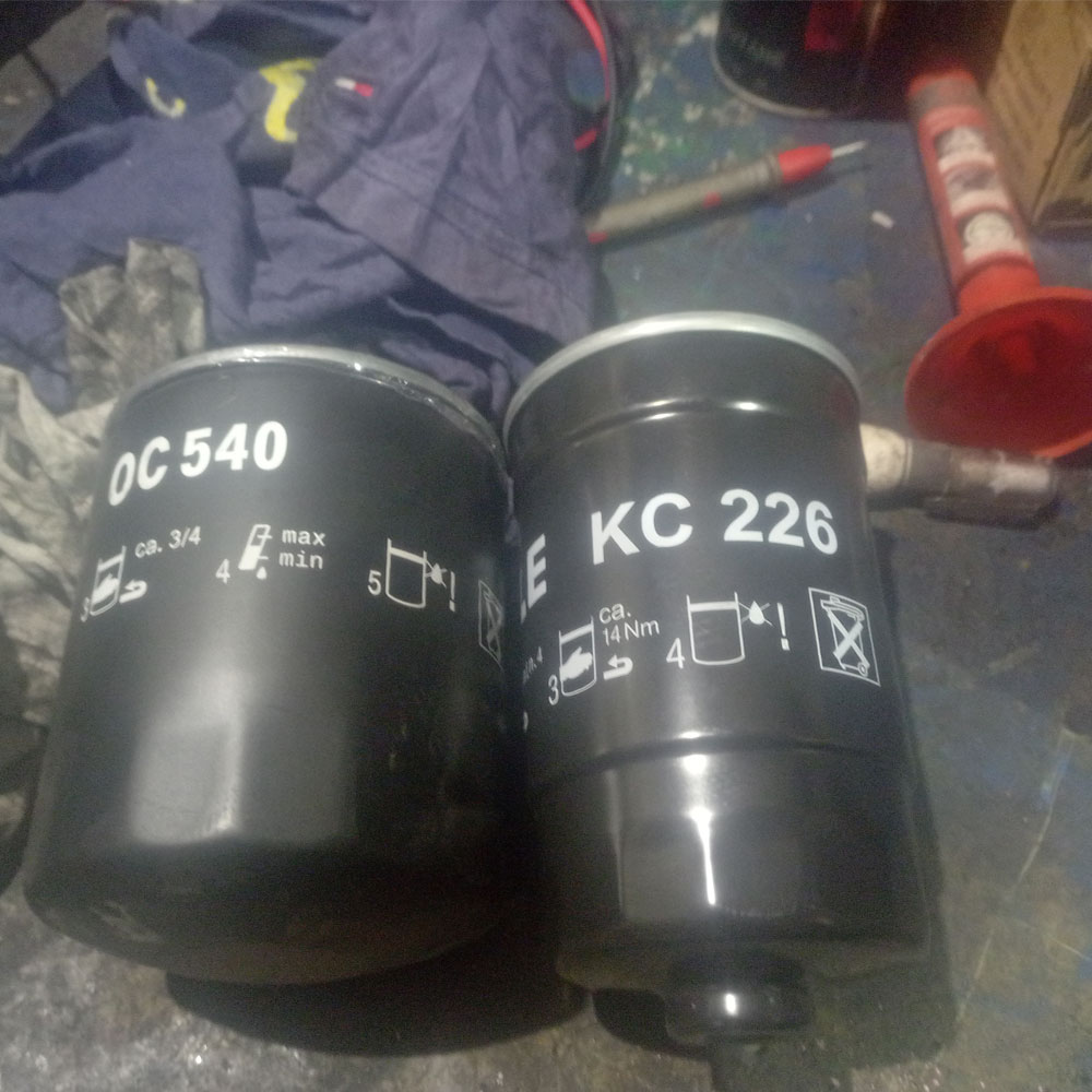 Замена моторного масла и фильтра