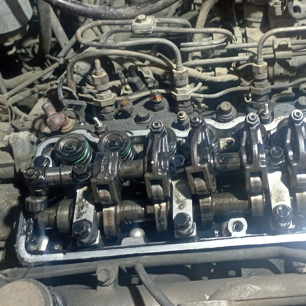 Регулировка тепловых зазоров клапанов